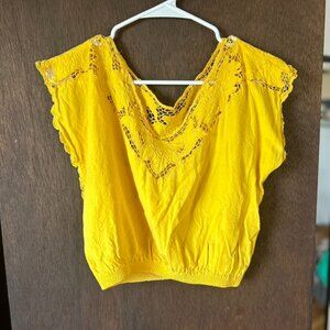 SURYA Rayon Cutout Blouse